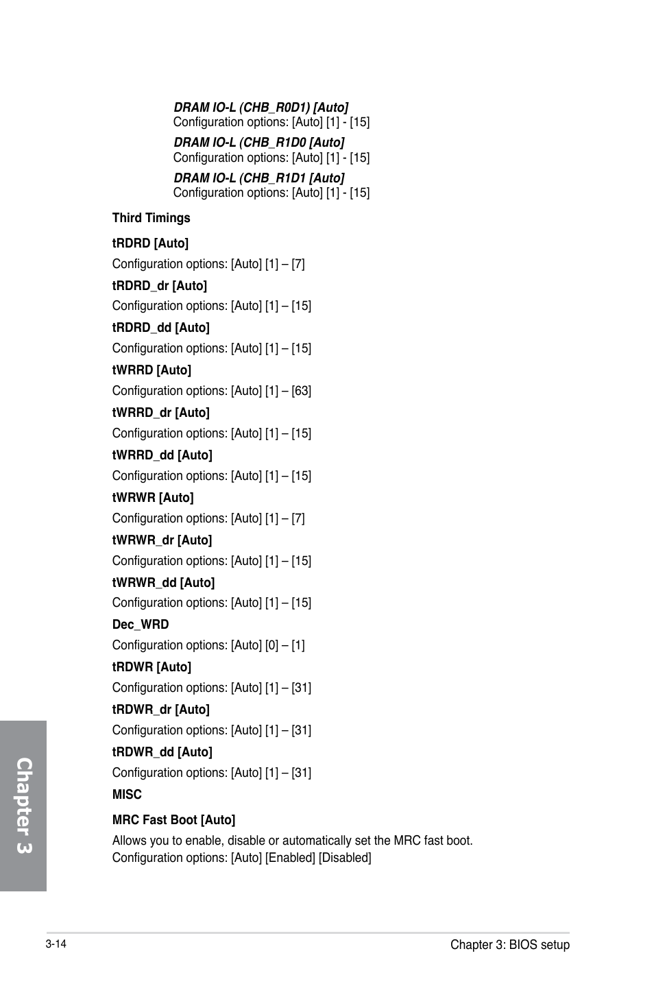 Chapter 3 | Asus MAXIMUS VI FORMULA User Manual | Page 104 / 212