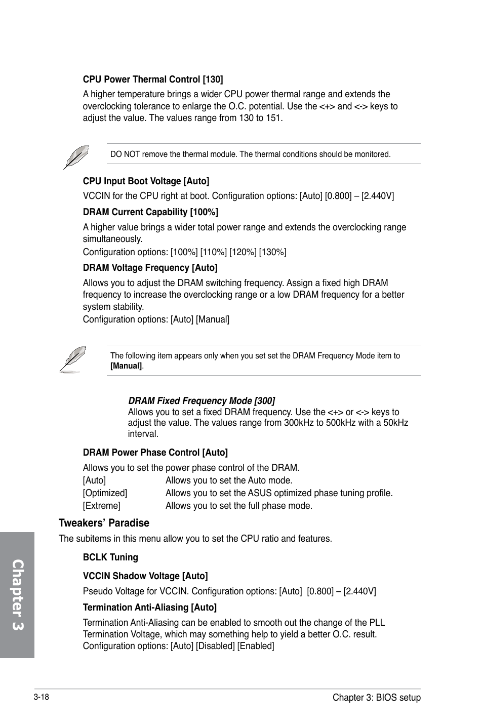 Chapter 3 | Asus MAXIMUS VI FORMULA User Manual | Page 108 / 212