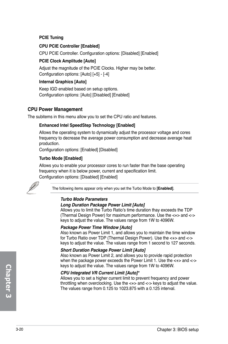 Chapter 3 | Asus MAXIMUS VI FORMULA User Manual | Page 110 / 212