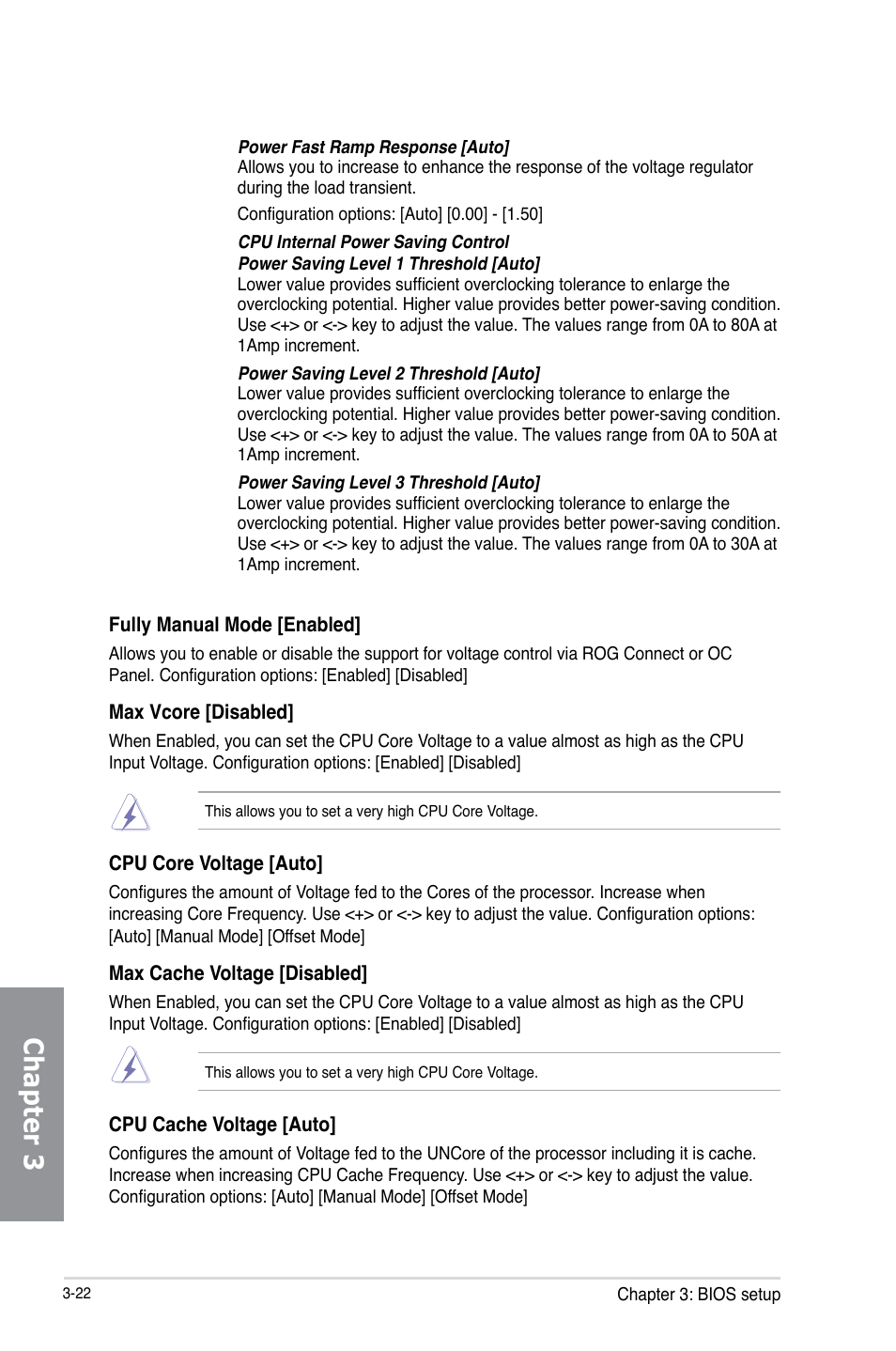 Chapter 3 | Asus MAXIMUS VI FORMULA User Manual | Page 112 / 212