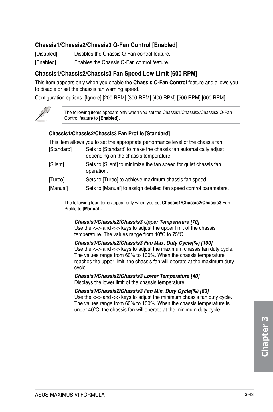 Chapter 3 | Asus MAXIMUS VI FORMULA User Manual | Page 133 / 212