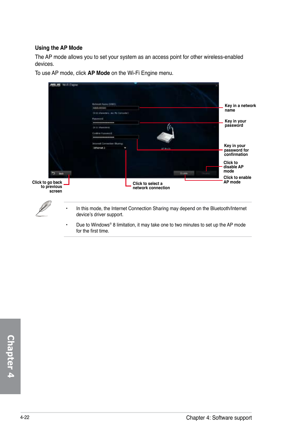 Chapter 4, Chapter 4: software support | Asus MAXIMUS VI FORMULA User Manual | Page 174 / 212