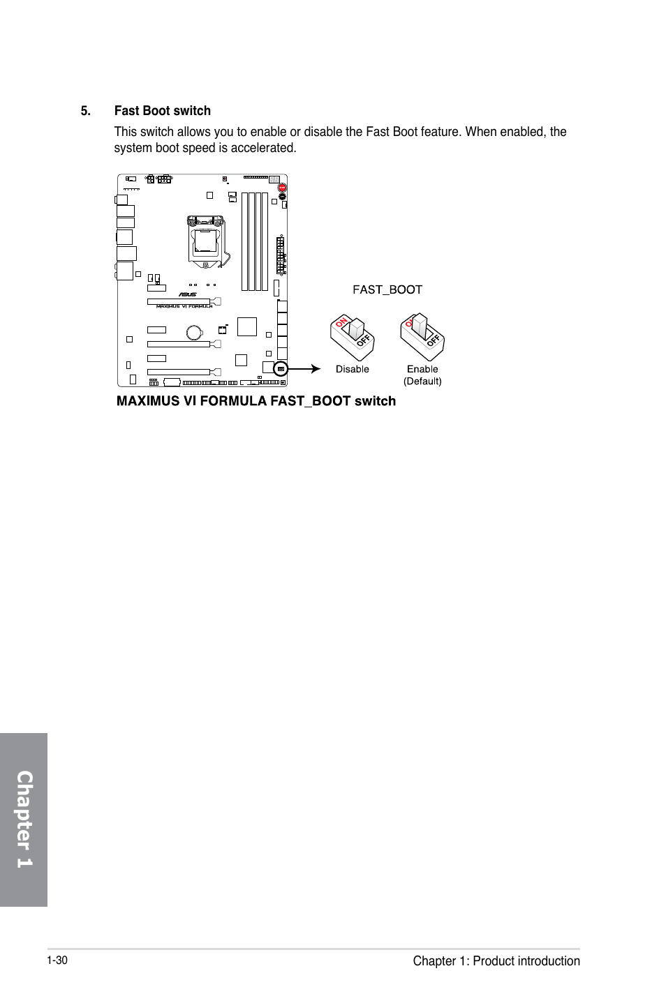 Chapter 1 | Asus MAXIMUS VI FORMULA User Manual | Page 46 / 212