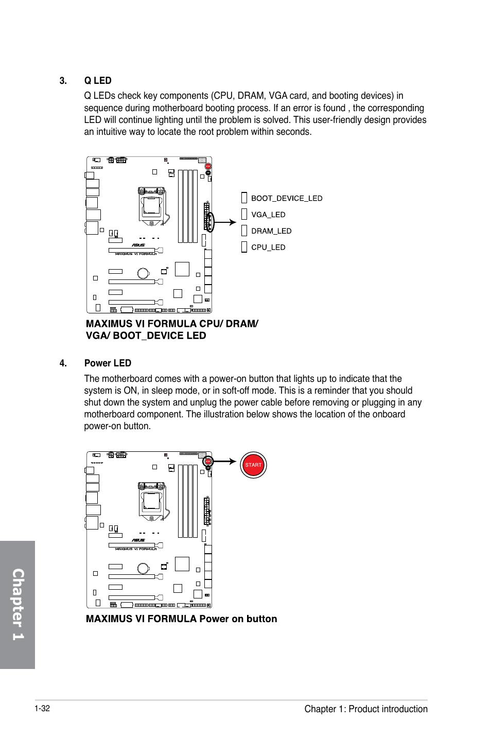 Chapter 1 | Asus MAXIMUS VI FORMULA User Manual | Page 48 / 212