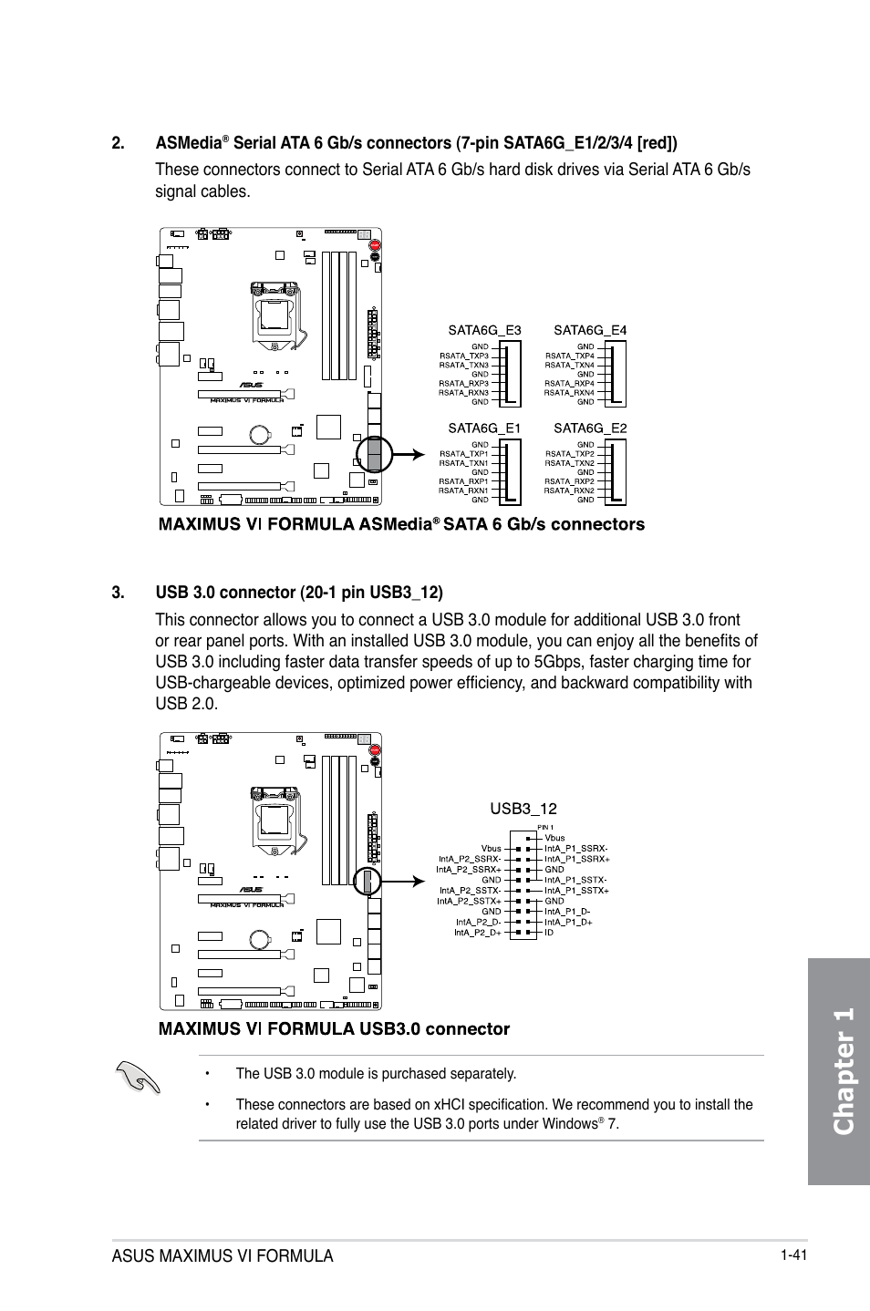 Chapter 1 | Asus MAXIMUS VI FORMULA User Manual | Page 57 / 212