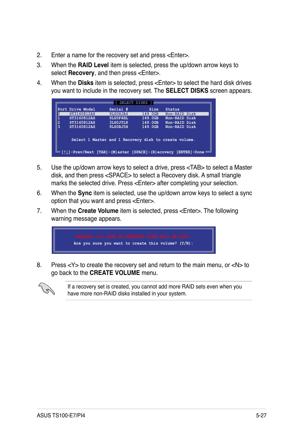 Asus TS100-E7/PI4 User Manual | Page 111 / 136