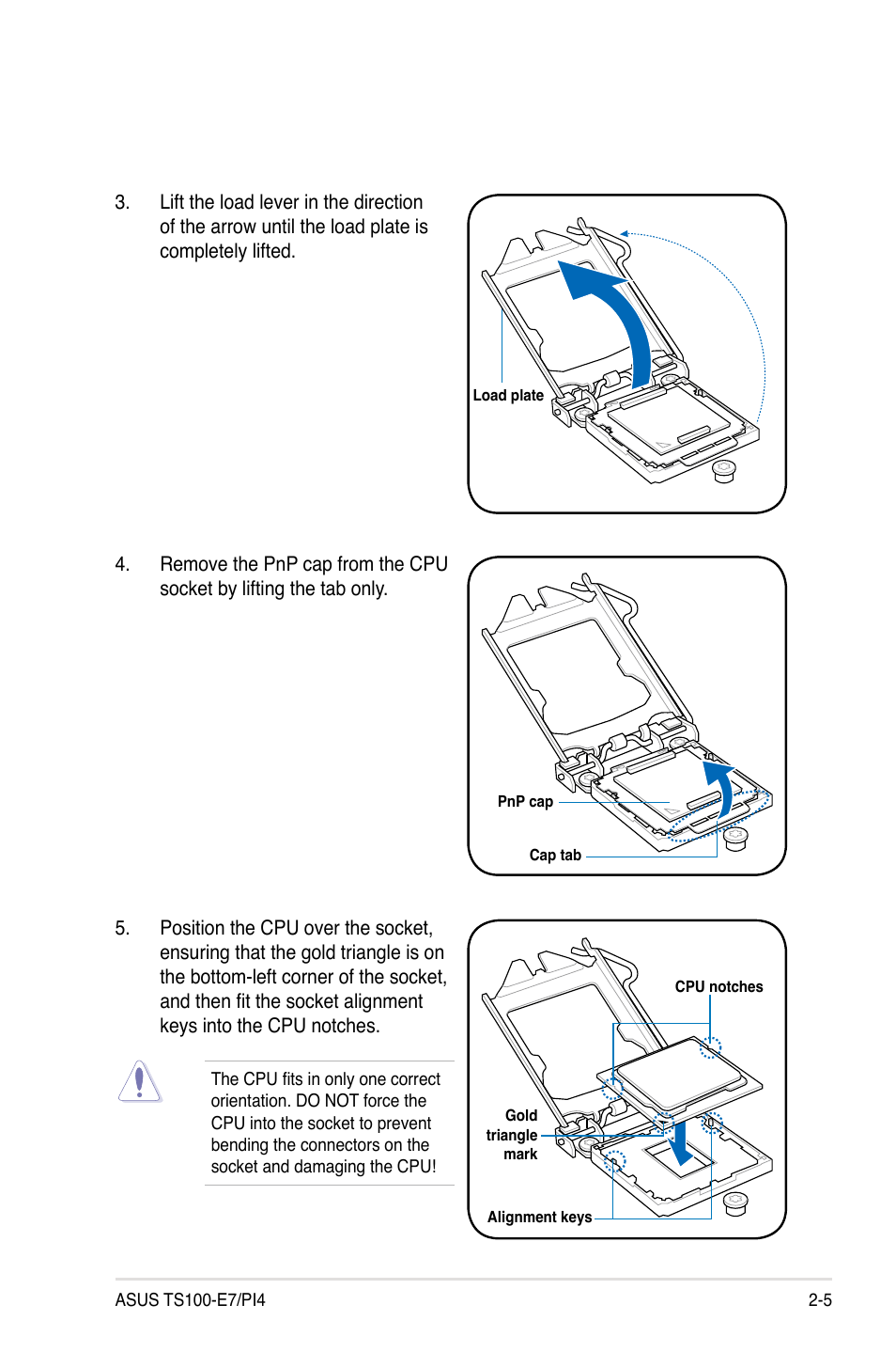 Asus TS100-E7/PI4 User Manual | Page 25 / 136