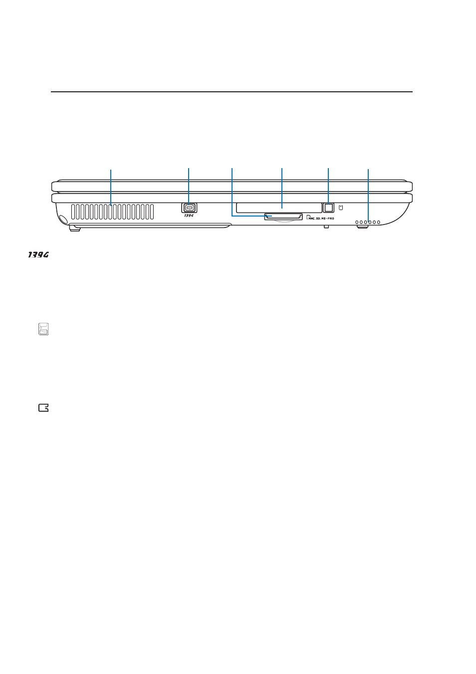 Left side | Asus Z61A User Manual | Page 16 / 70