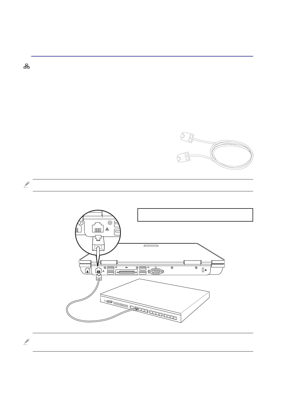 Network connection | Asus Z61A User Manual | Page 42 / 70