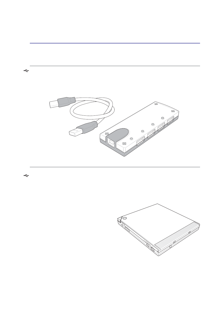 Optional accessories (cont.), Usb hub (optional), Usb 2.0 slim combo drive (optional) | Asus Z61A User Manual | Page 49 / 70