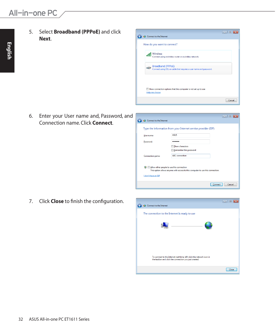 Asus ET1611PUT User Manual | Page 32 / 38