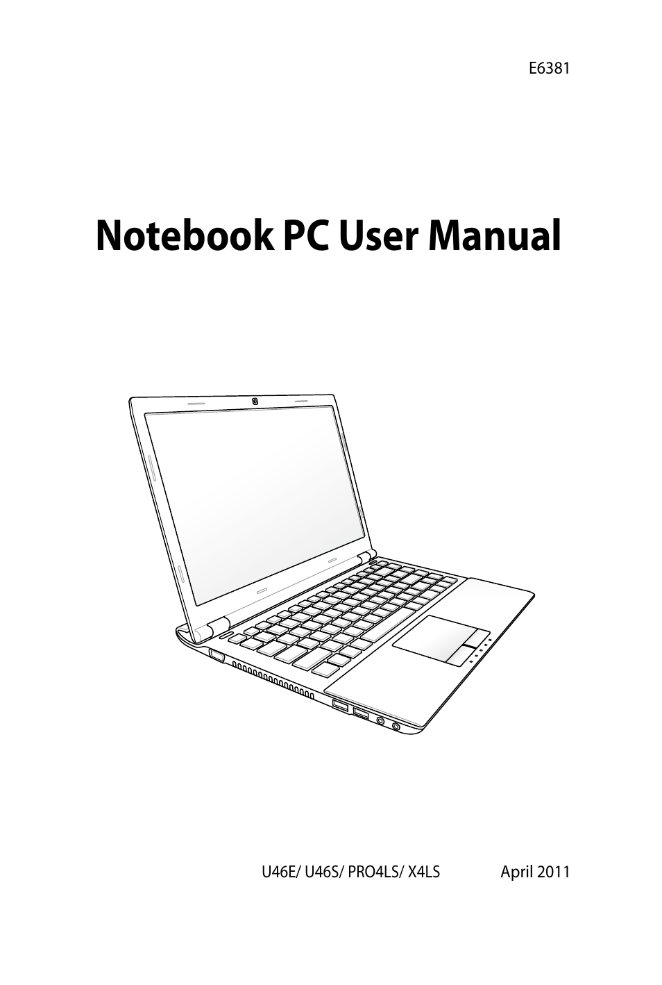 Asus X4LSM User Manual | 100 pages