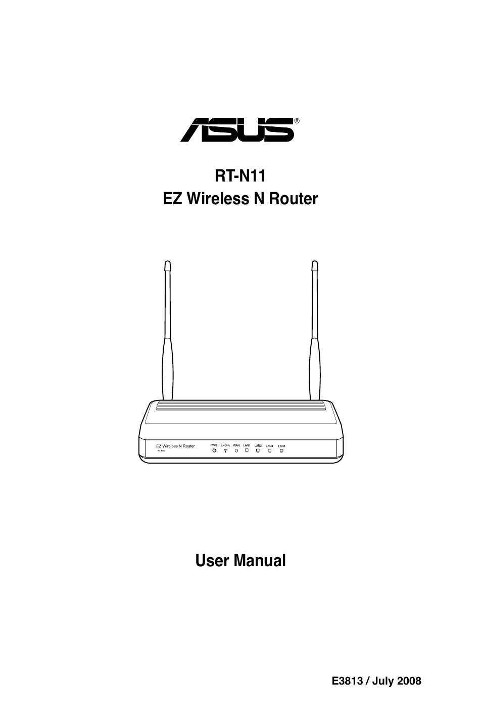 Asus RT-N11 User Manual | 44 pages
