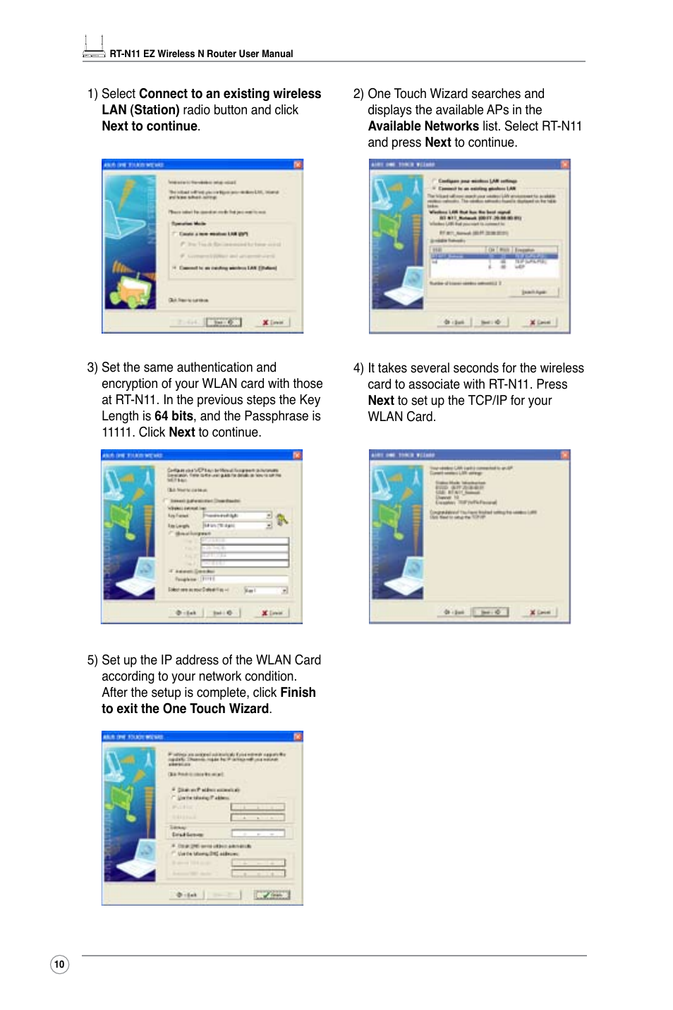 Asus RT-N11 User Manual | Page 12 / 44