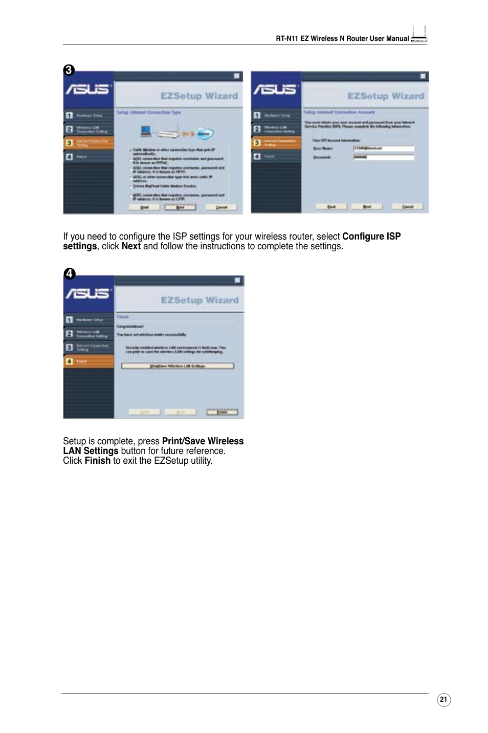 Asus RT-N11 User Manual | Page 23 / 44