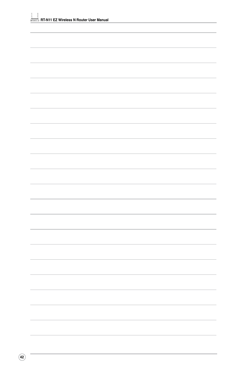 Asus RT-N11 User Manual | Page 44 / 44