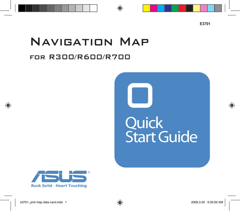 Asus R700T User Manual | 4 pages