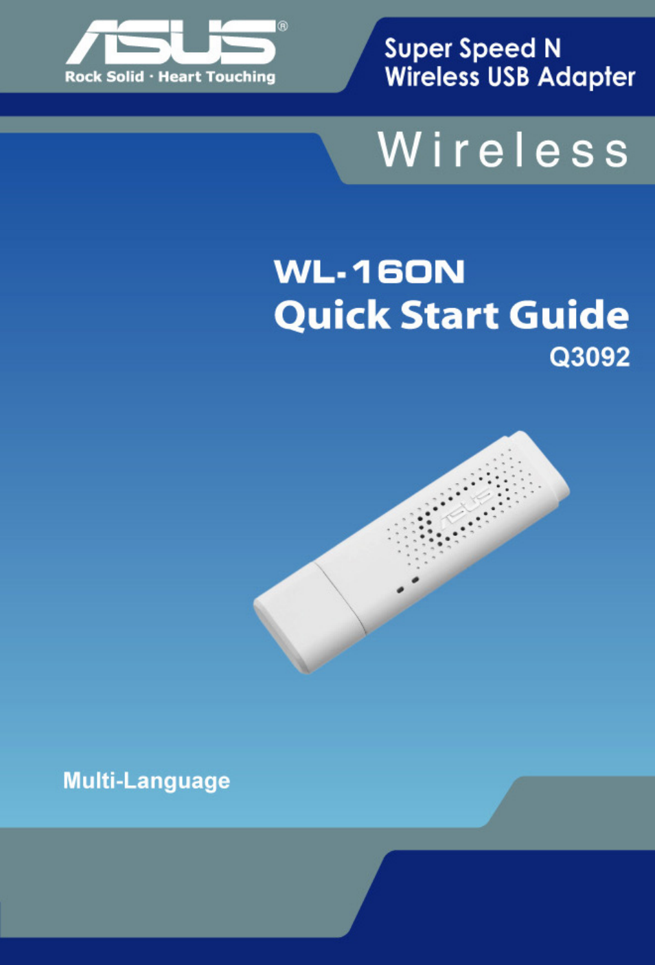 Asus WL-160N User Manual | 55 pages