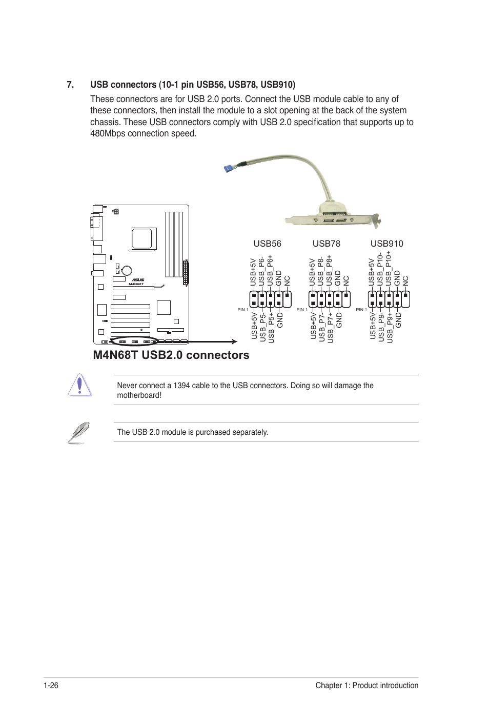 Asus M4N68T User Manual | Page 36 / 62