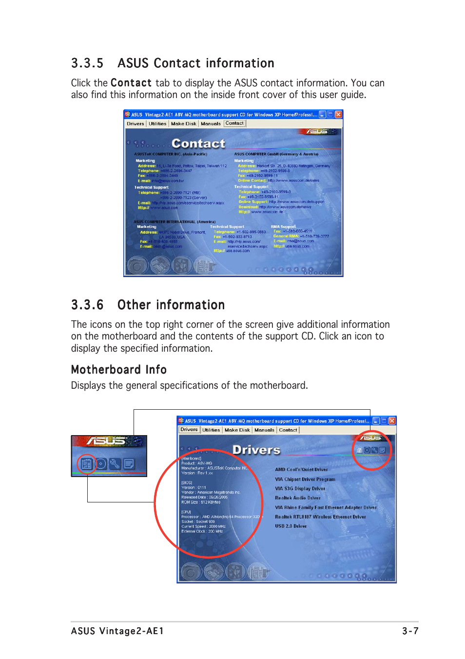 Asus V2-AE1 User Manual | Page 43 / 110