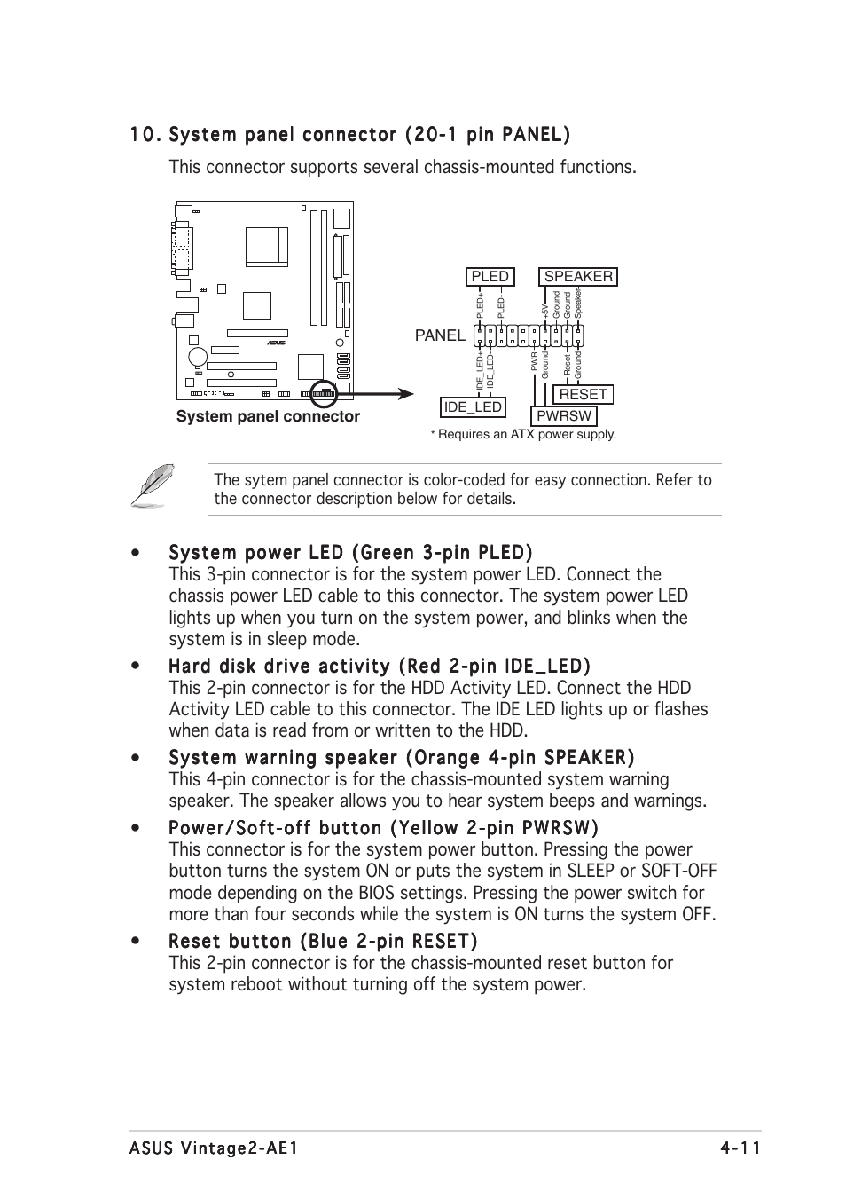 Asus V2-AE1 User Manual | Page 73 / 110