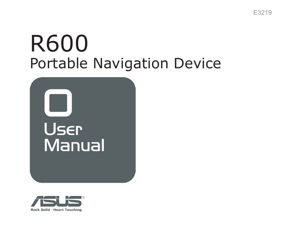 Asus R600 User Manual | 109 pages