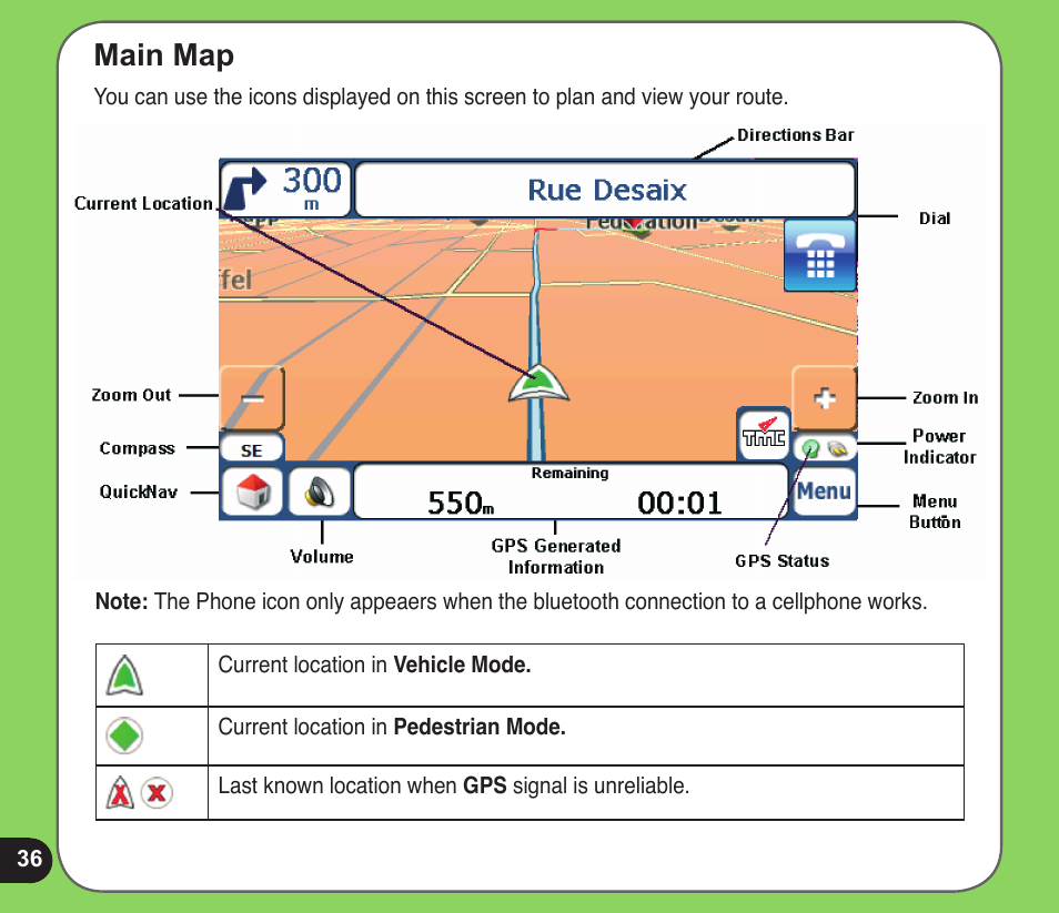 Main map | Asus R600 User Manual | Page 36 / 109