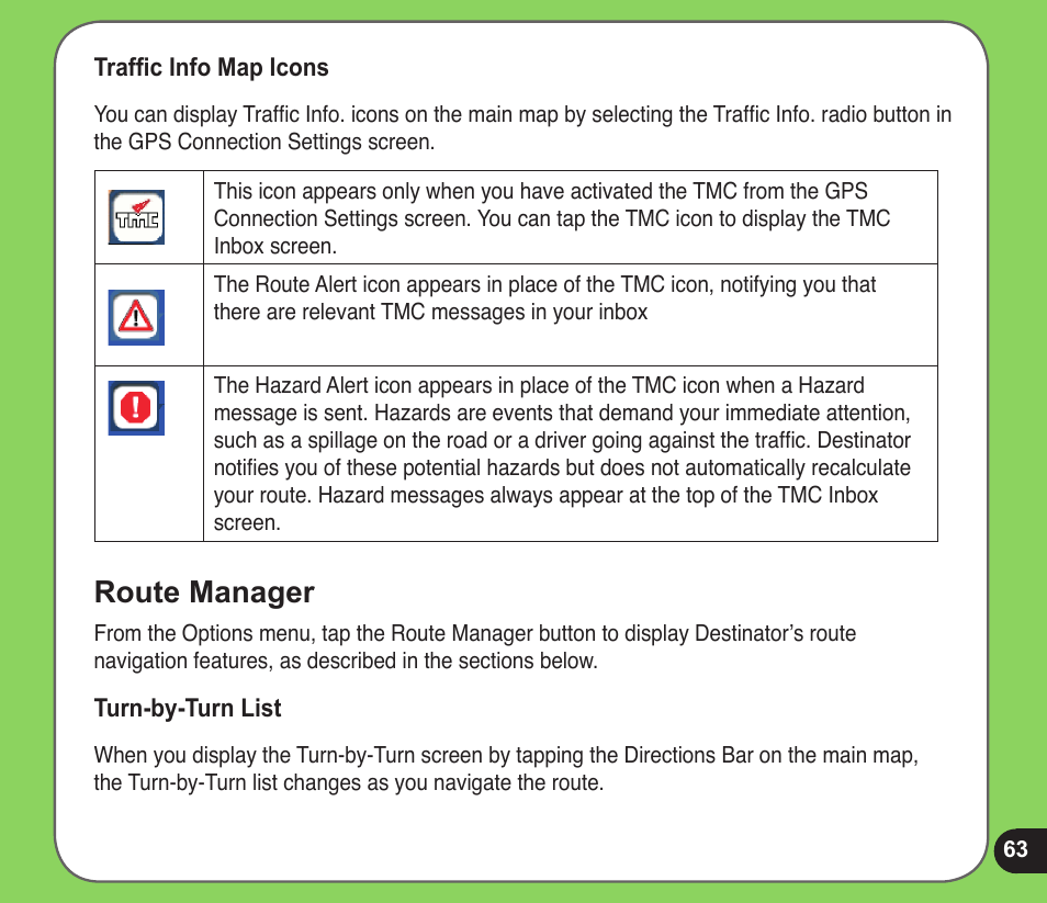 Route manager | Asus R600 User Manual | Page 63 / 109