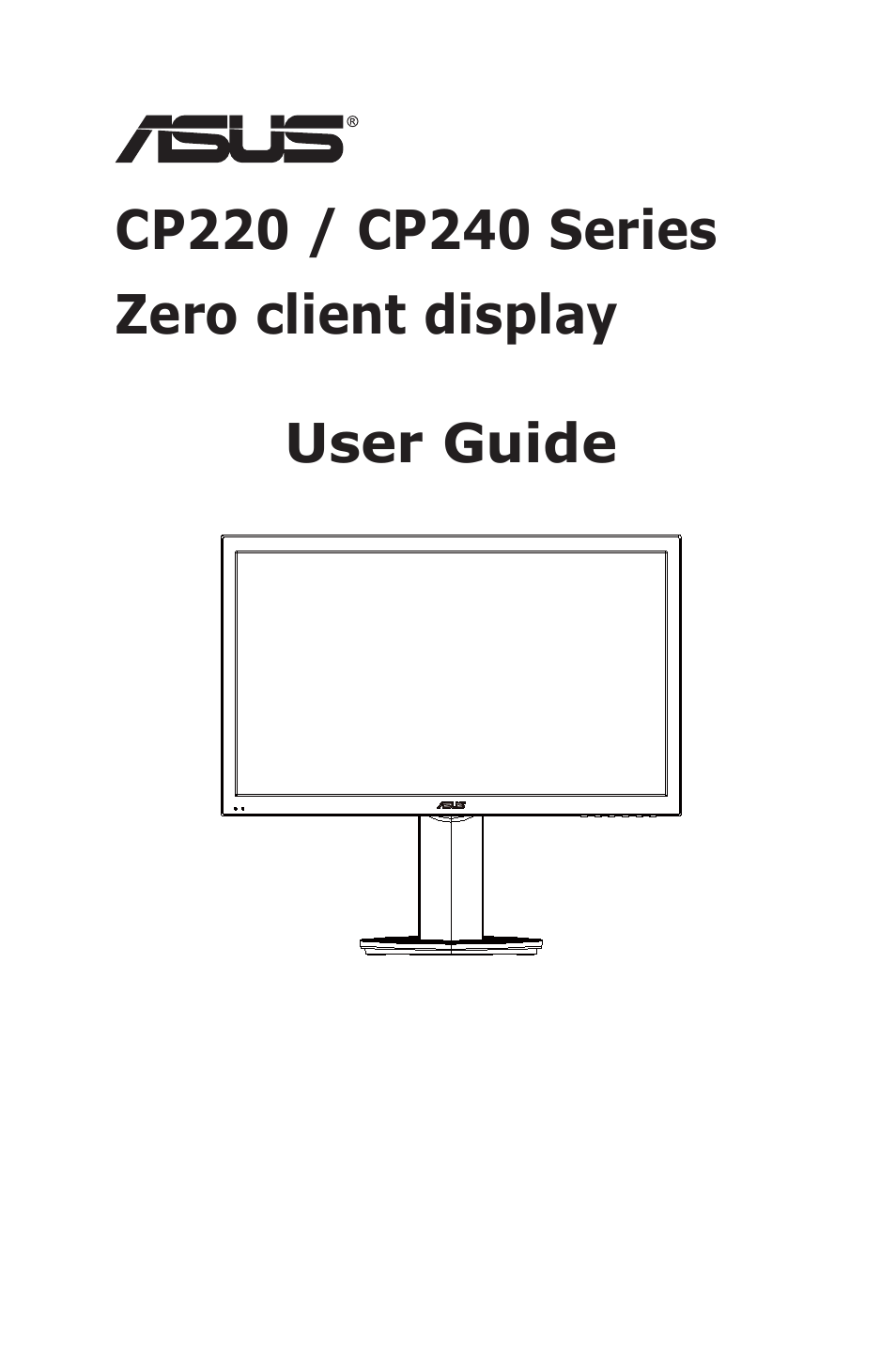 Asus CP240 User Manual | 27 pages