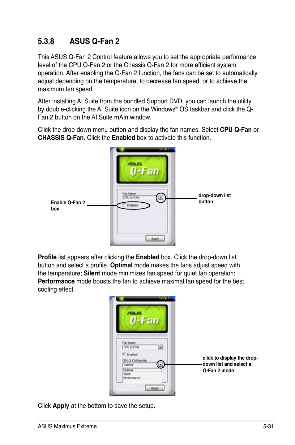 8 asus q-fan 2 | Asus Maximus Extreme User Manual | Page 153 / 196