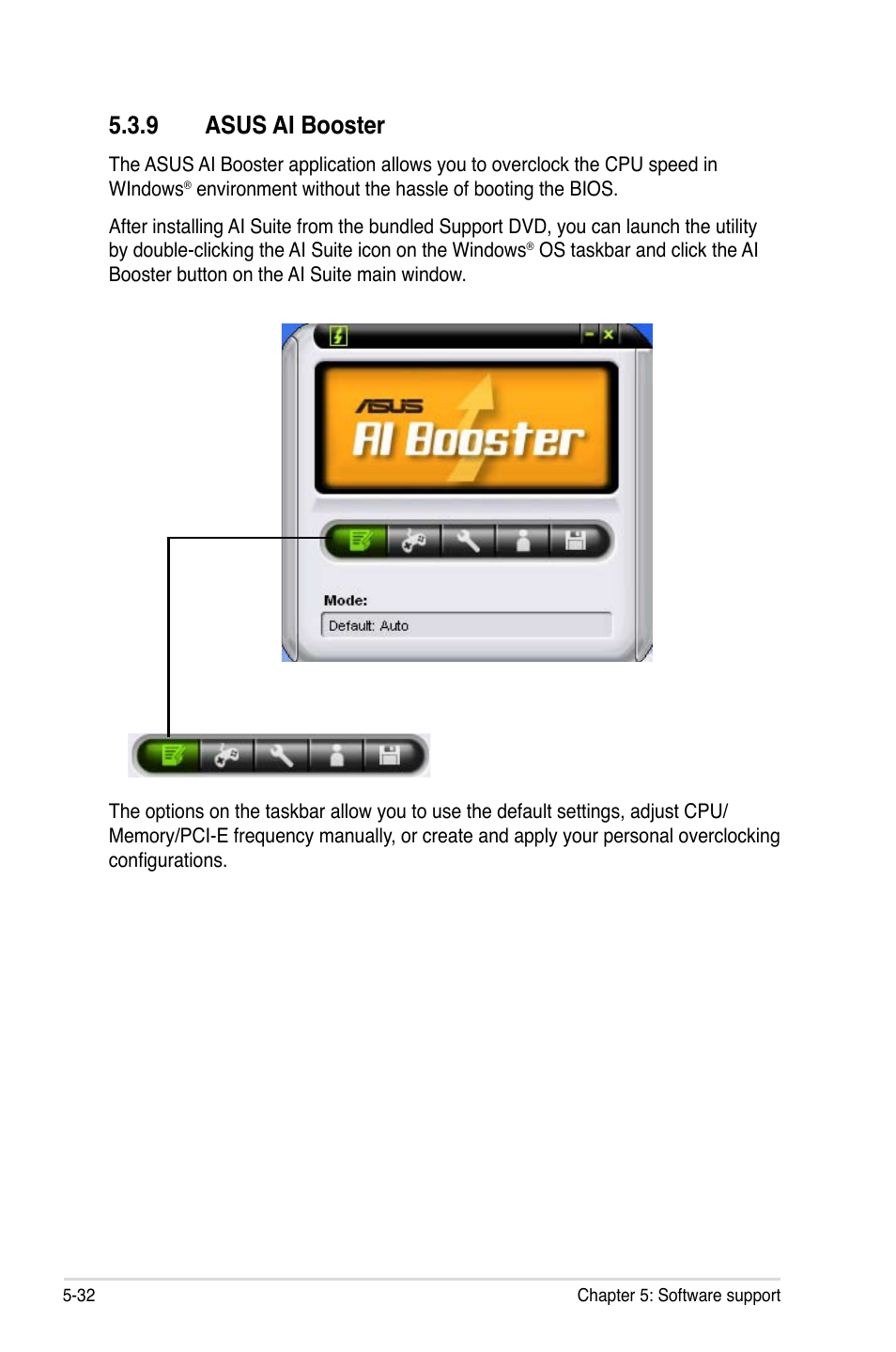 9 asus ai booster | Asus Maximus Extreme User Manual | Page 154 / 196