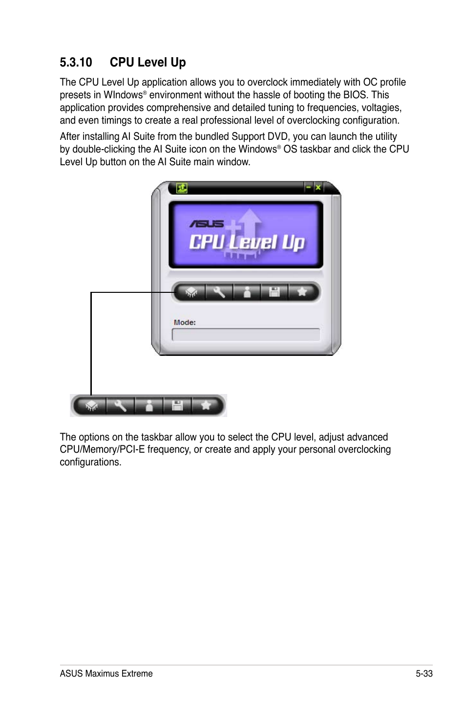 10 cpu level up | Asus Maximus Extreme User Manual | Page 155 / 196