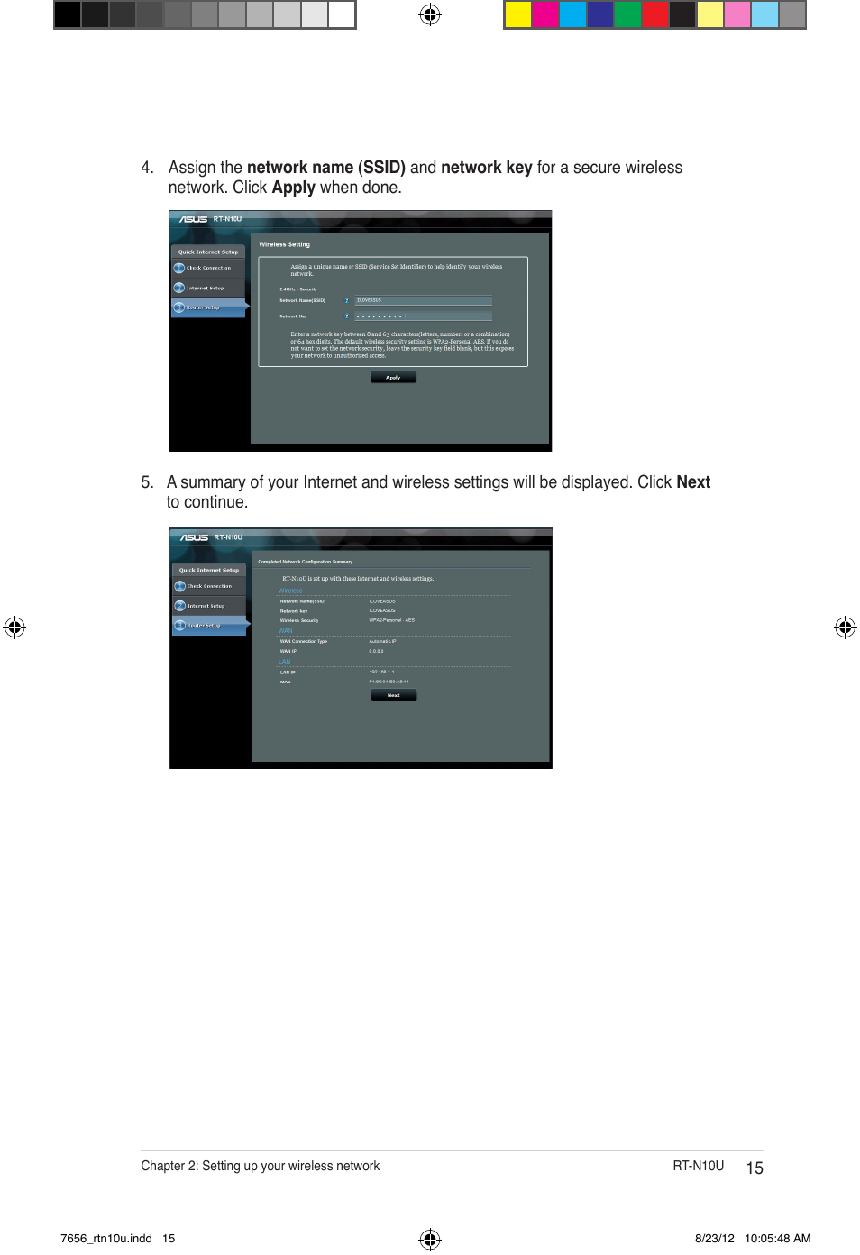 Asus RT-N10U (VER.B1) User Manual | Page 15 / 72