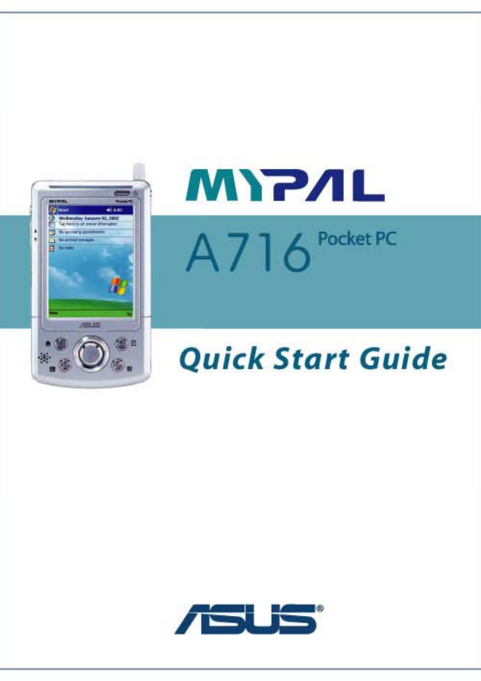 Asus MyPal A716 User Manual | 6 pages