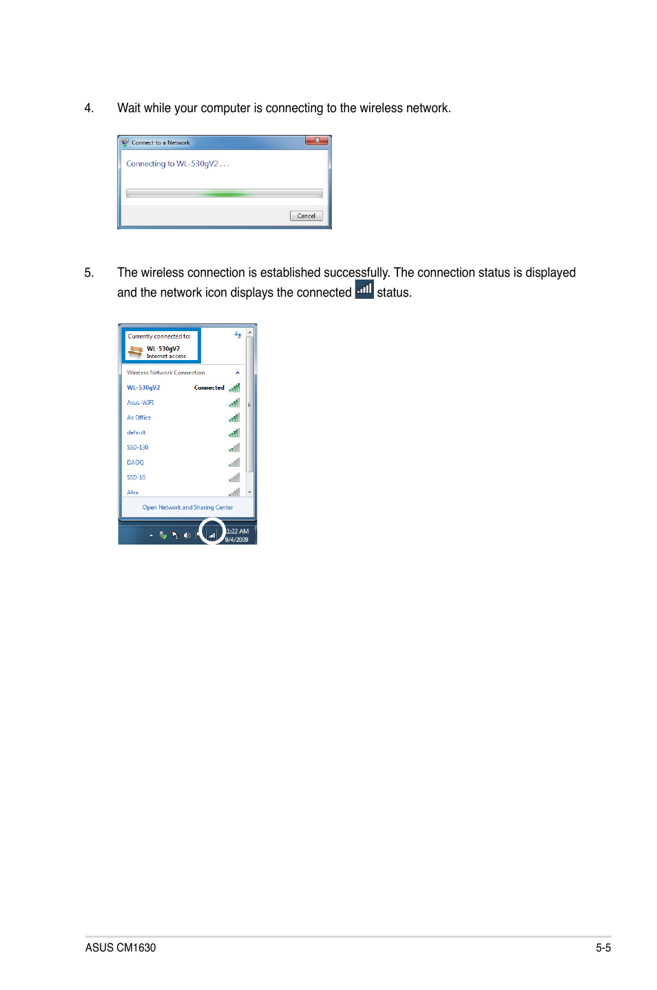 Asus CM1630 User Manual | Page 50 / 71