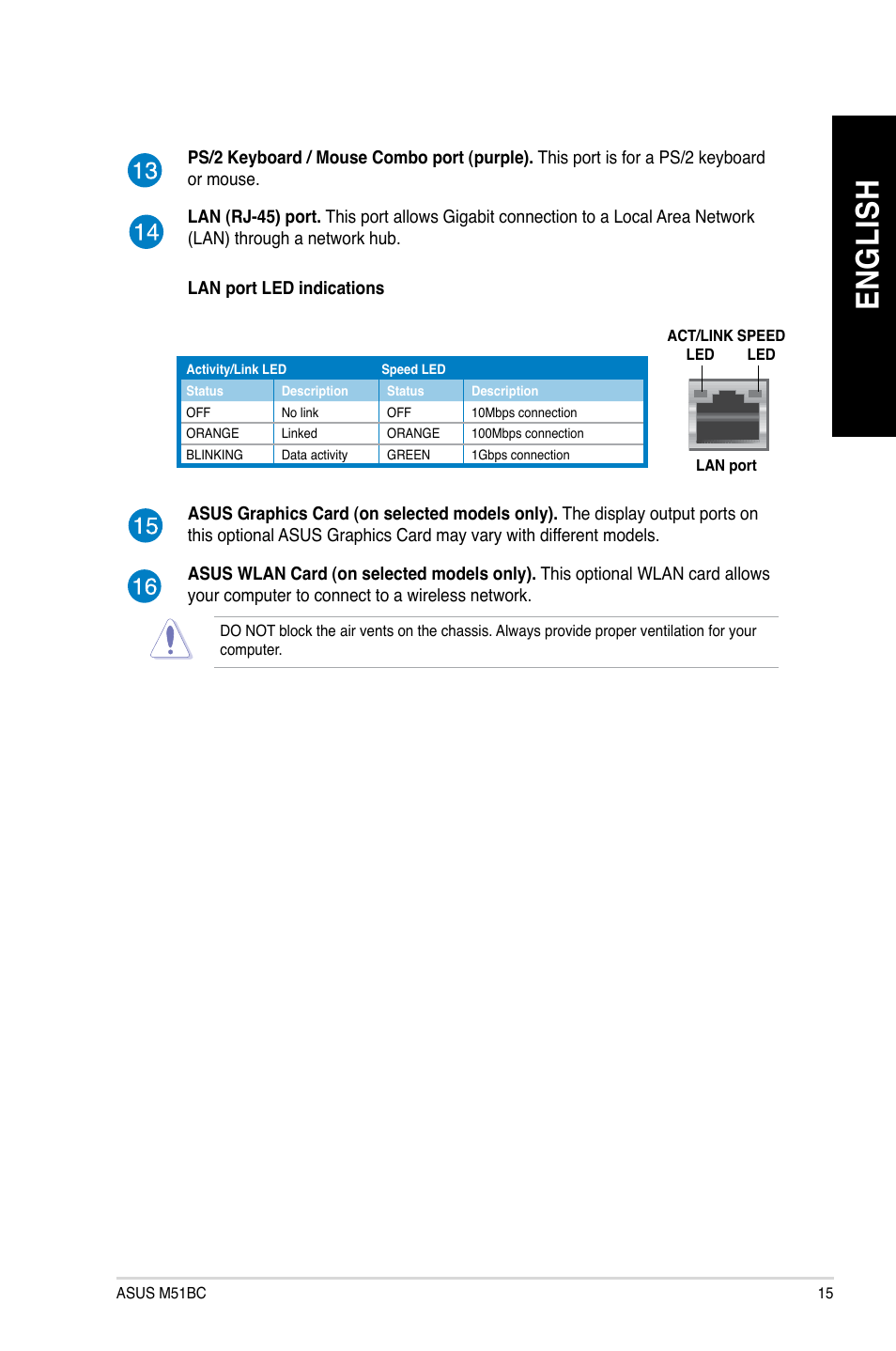 En g lis h en g li sh | Asus M51BC User Manual | Page 15 / 87