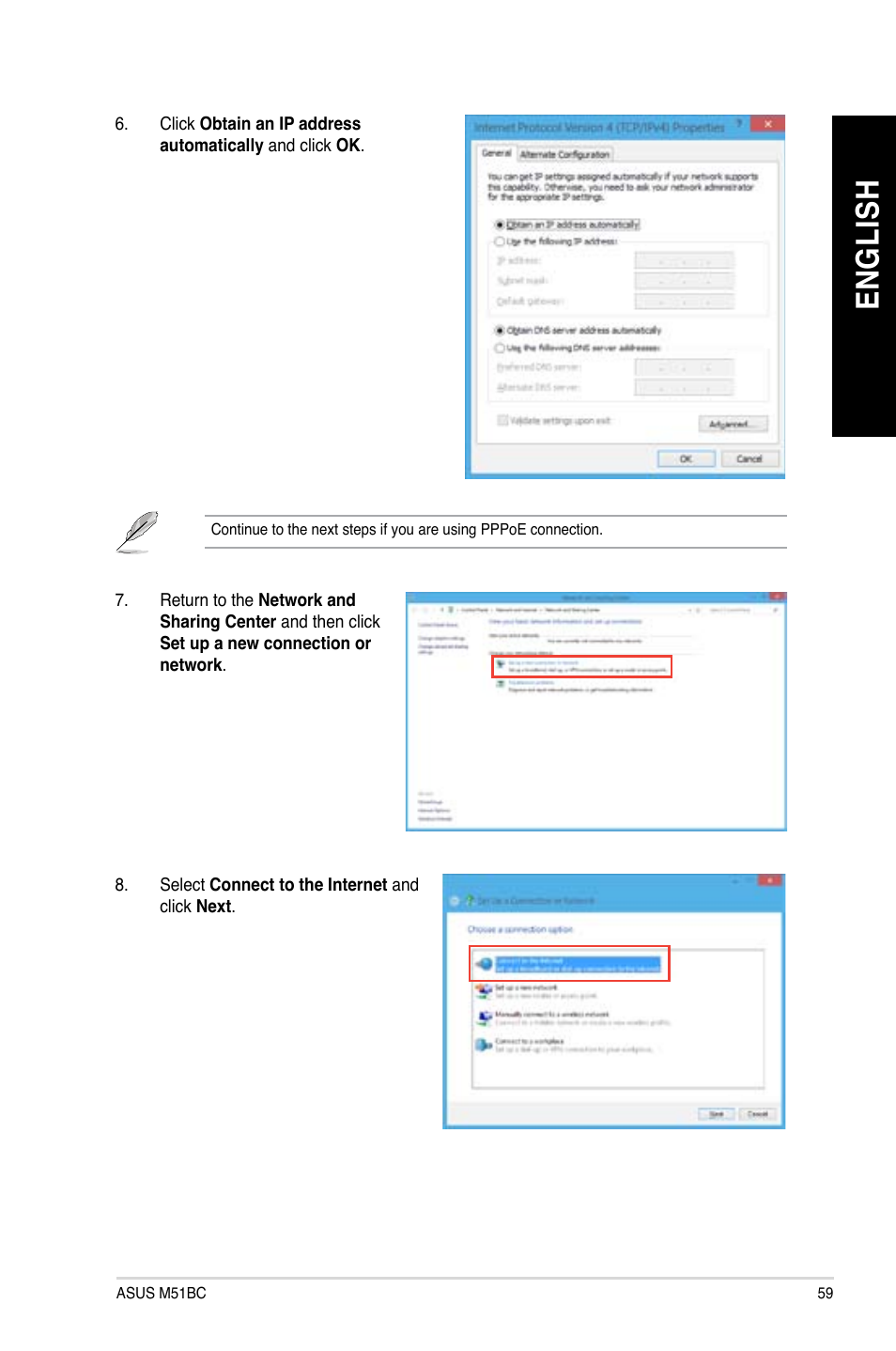 En g lis h en g li sh | Asus M51BC User Manual | Page 59 / 87