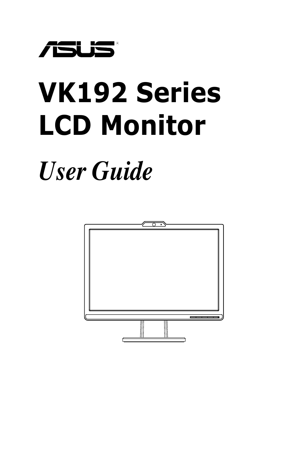 Asus VK192T User Manual | 24 pages