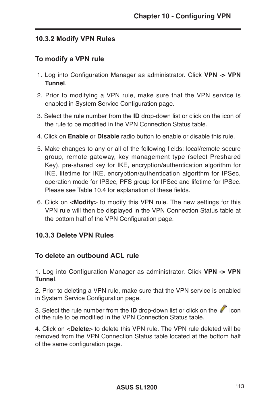 Asus SL1200 User Manual | Page 130 / 175
