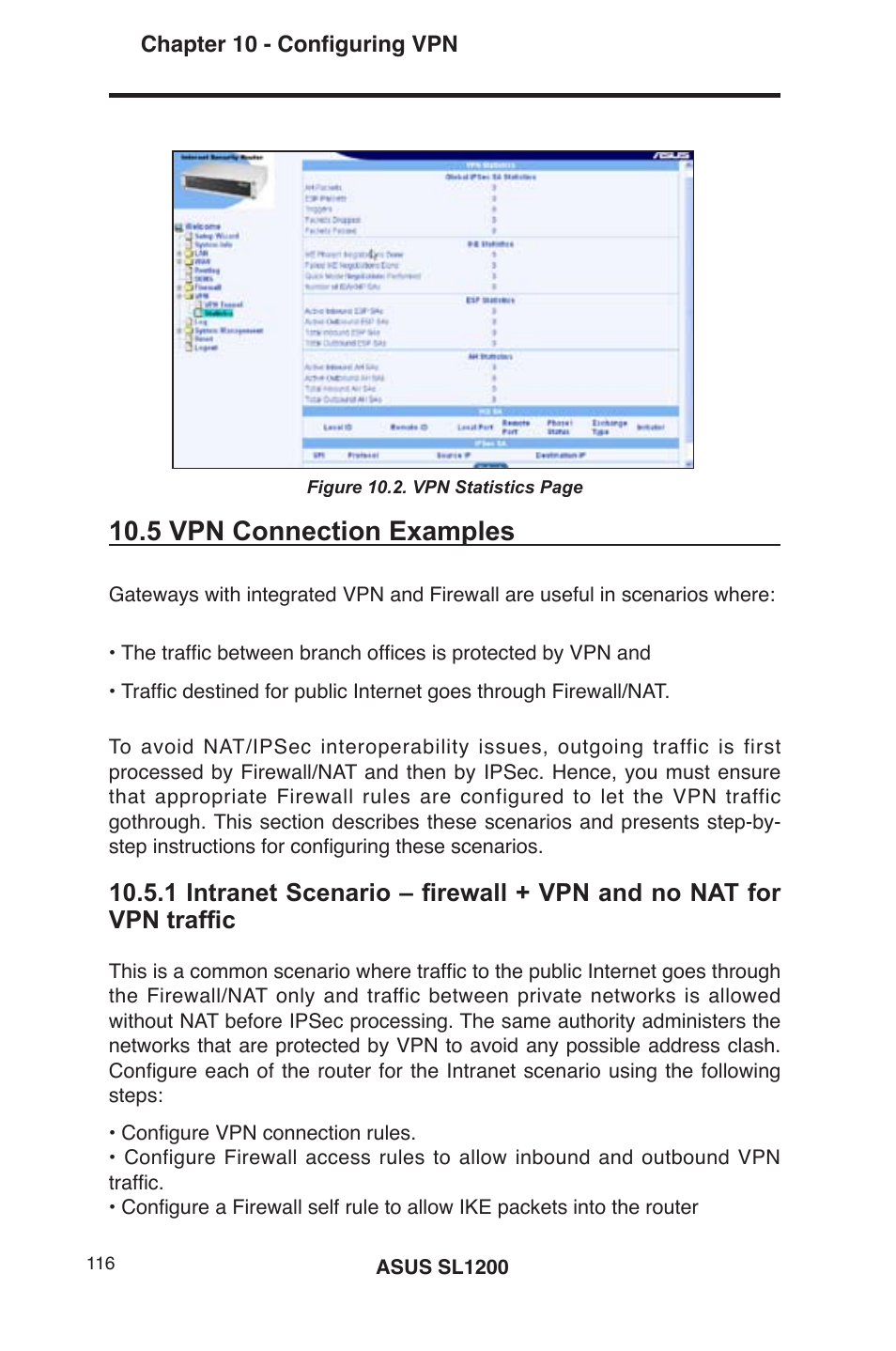 5 vpn connection examples | Asus SL1200 User Manual | Page 133 / 175