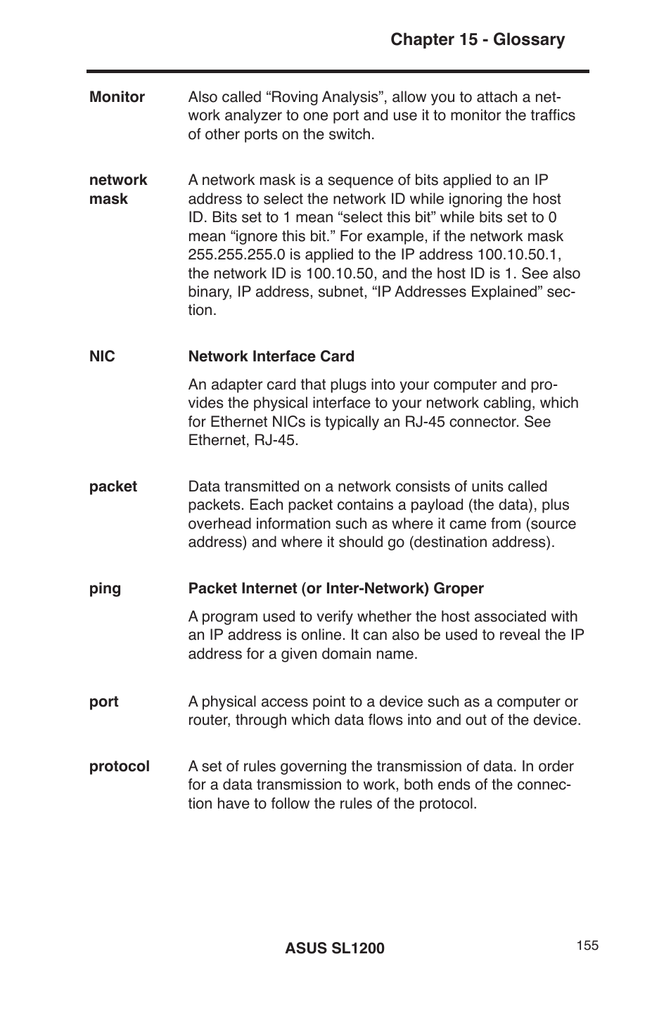 Asus SL1200 User Manual | Page 172 / 175