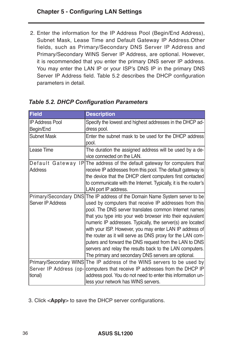 Asus SL1200 User Manual | Page 53 / 175