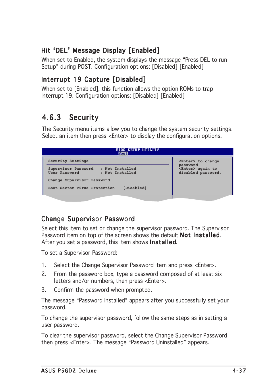 3 security security security security security | Asus P5GD2 Deluxe User Manual | Page 107 / 150