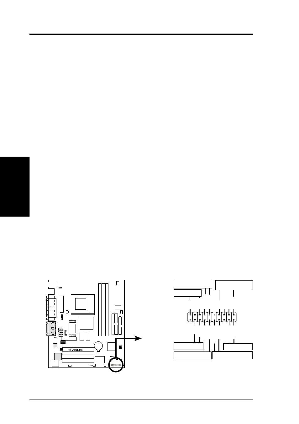 Hardware setup, Cuwe-rm system panel connectors | Asus CUWE-RM User Manual | Page 42 / 134