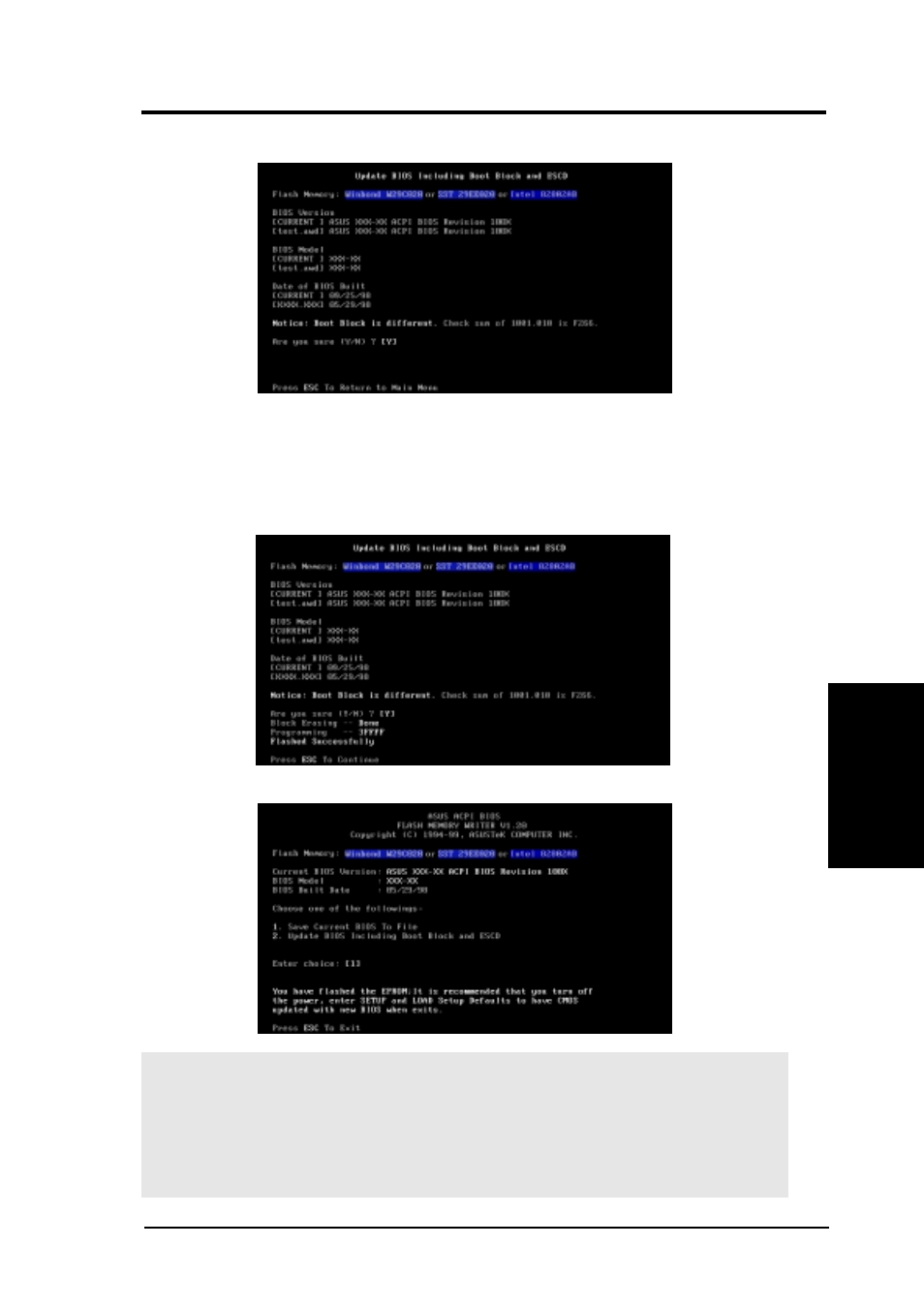 Bios setup | Asus CUWE-RM User Manual | Page 47 / 134