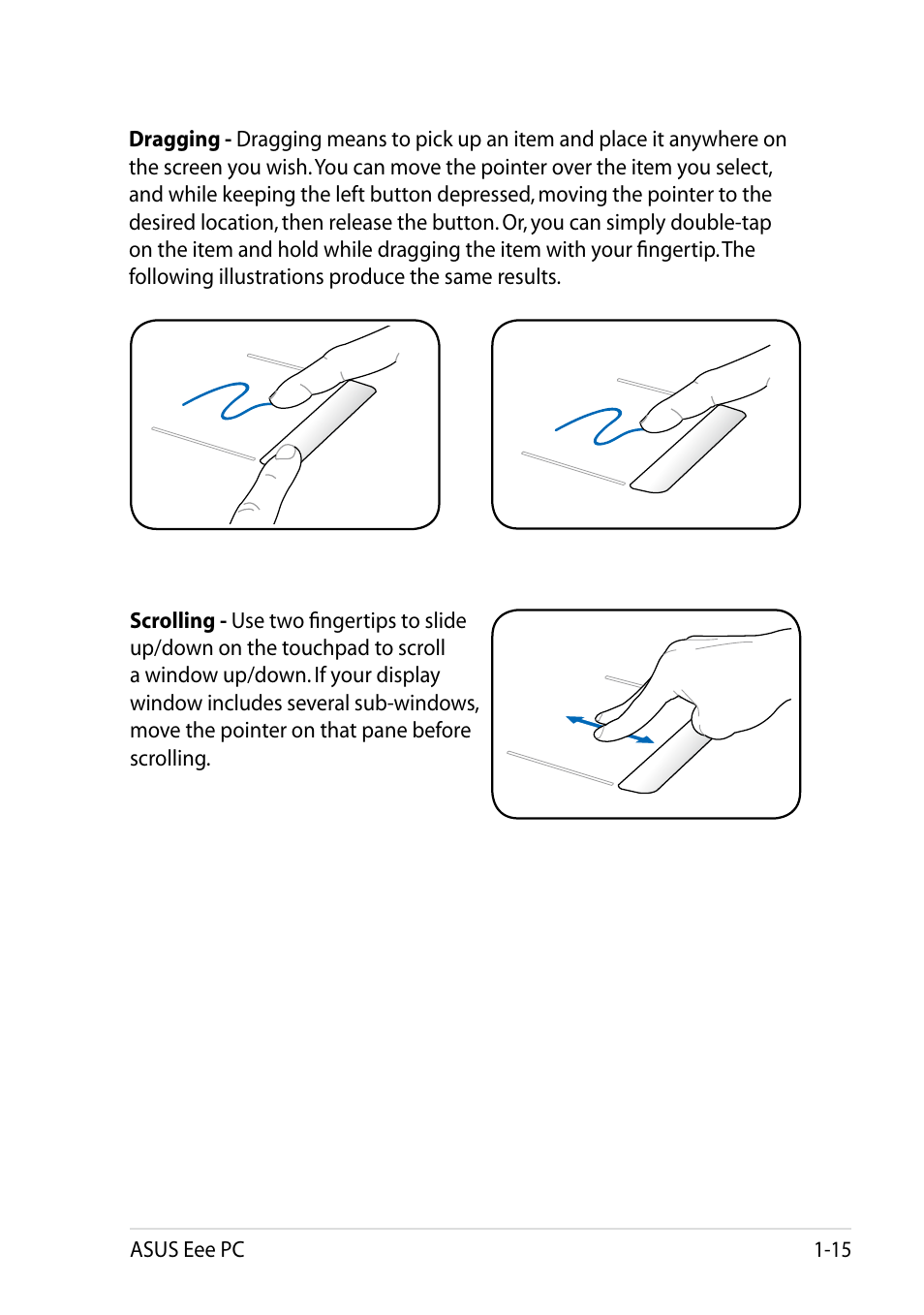 Asus Eee PC 1011BX User Manual | Page 23 / 66