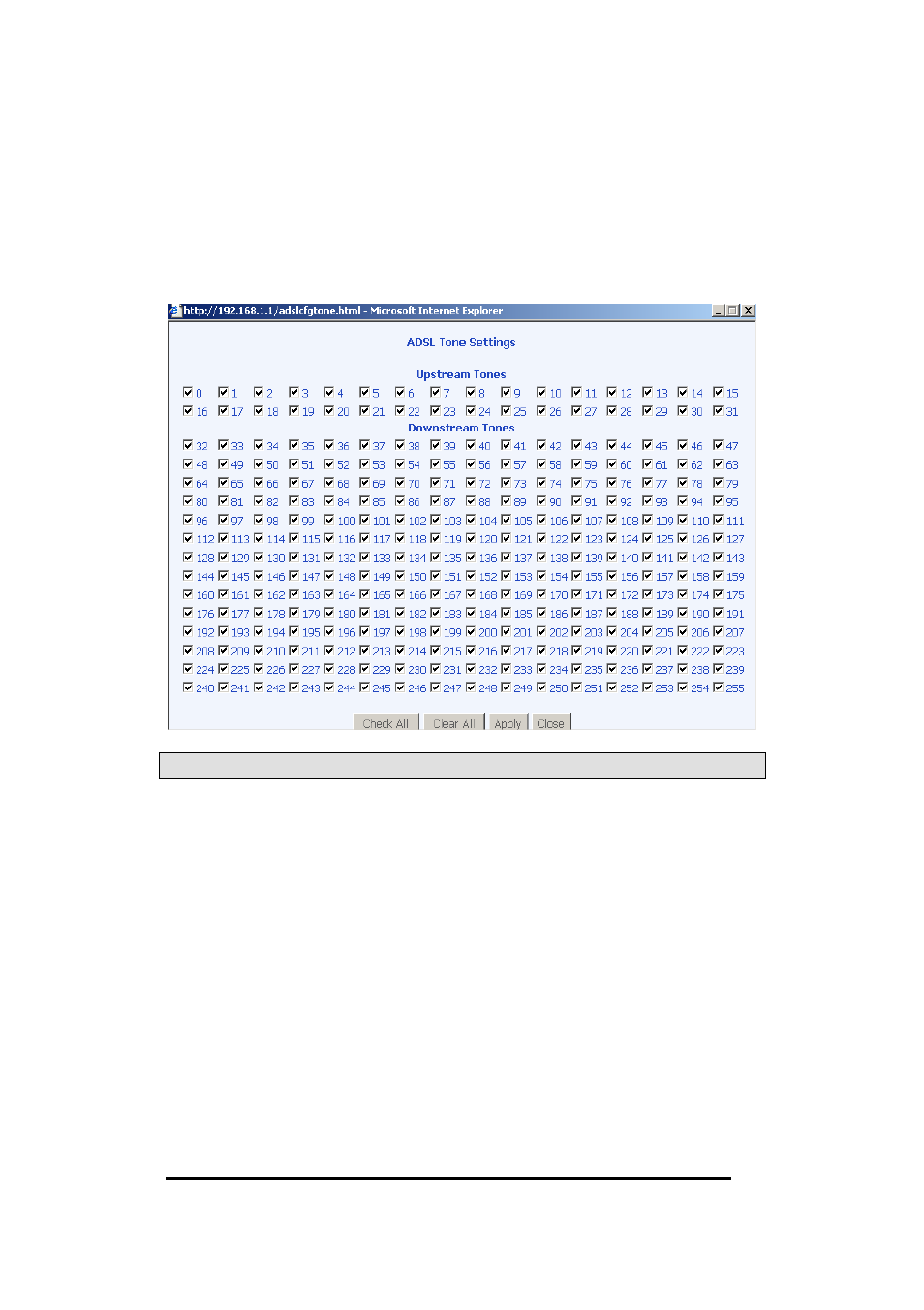 Tone settings, Port mapping | Asus AM604g User Manual | Page 41 / 59