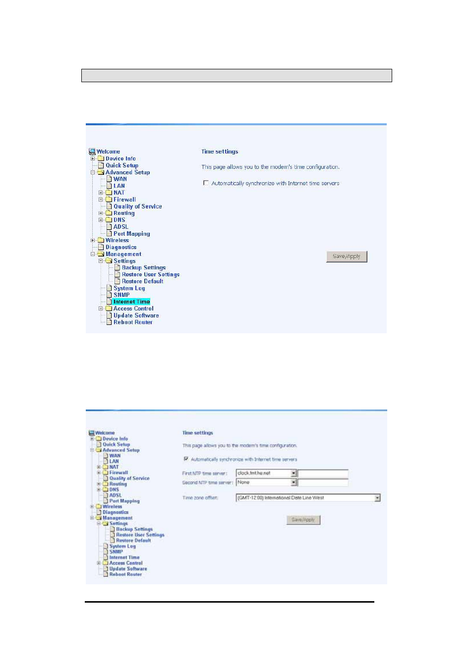 Internet times | Asus AM604g User Manual | Page 56 / 59