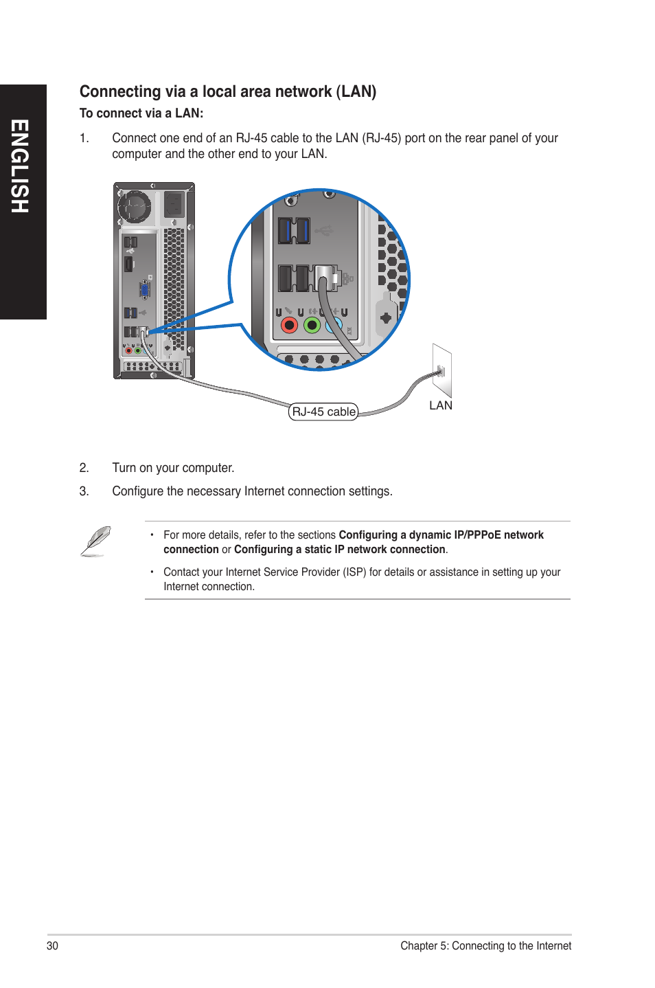 En g lis h en g li sh en g lis h en g li sh | Asus P30AD User Manual | Page 30 / 60