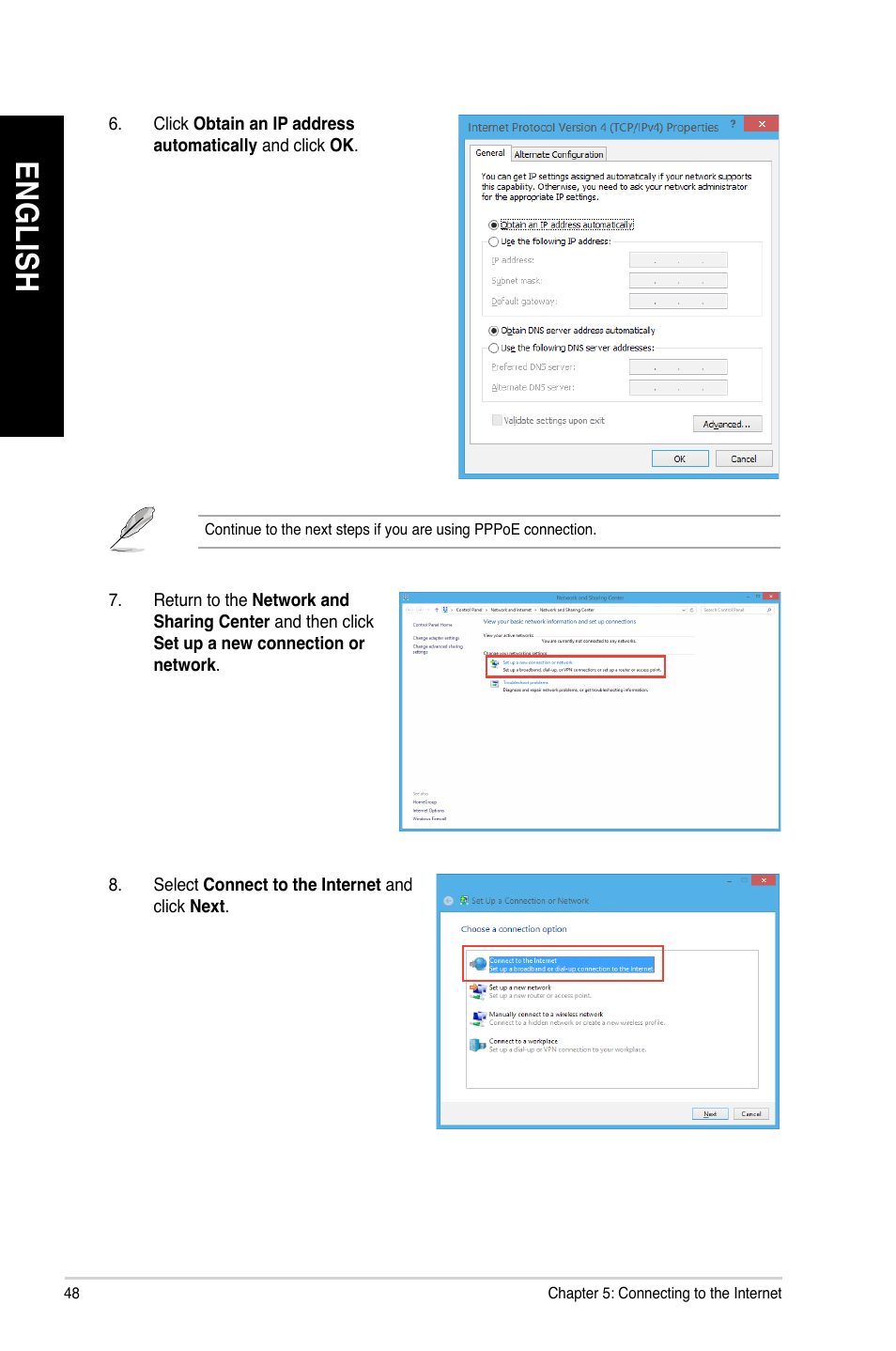 En gl is h en gl is h en gl is h en gl is h | Asus M51AC User Manual | Page 48 / 63